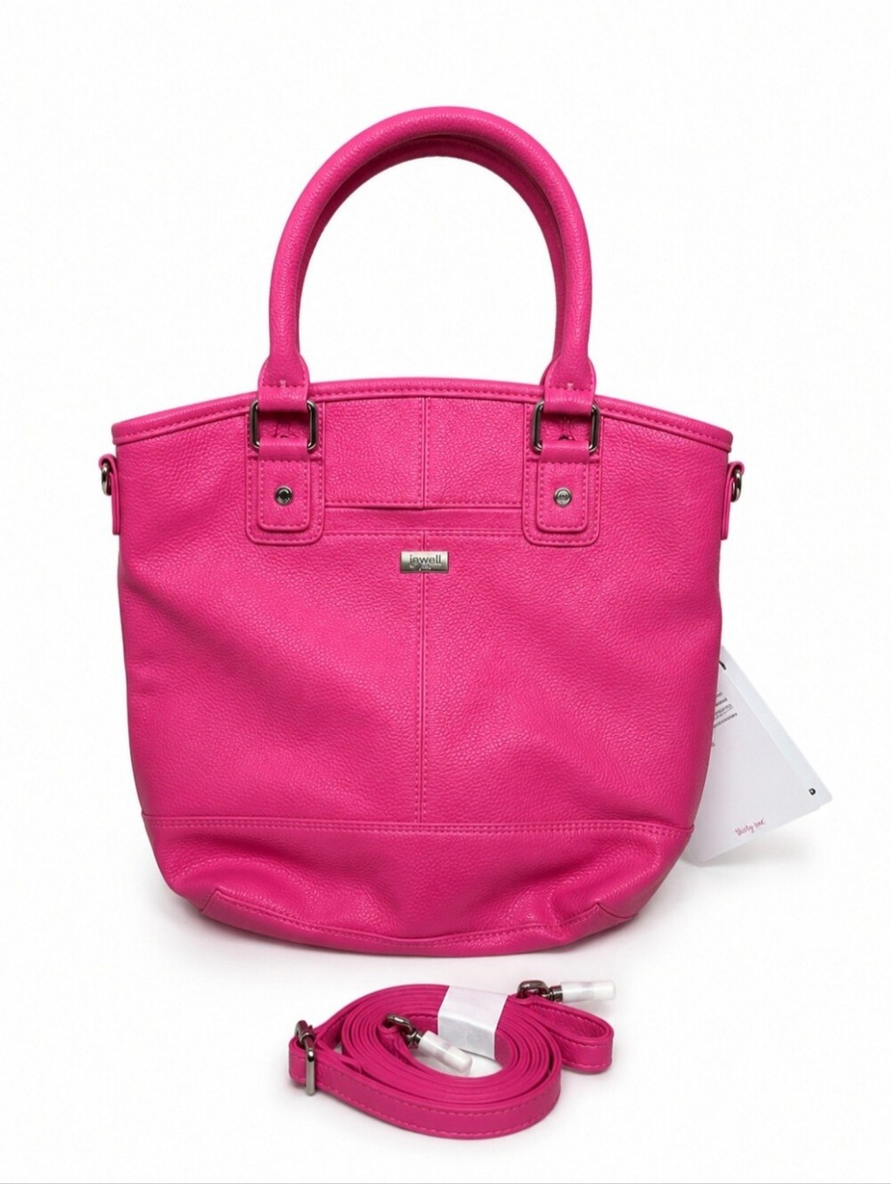 Jewell by Thirty-One Montreal Tote Candy Pink Crossbody Purse NWT